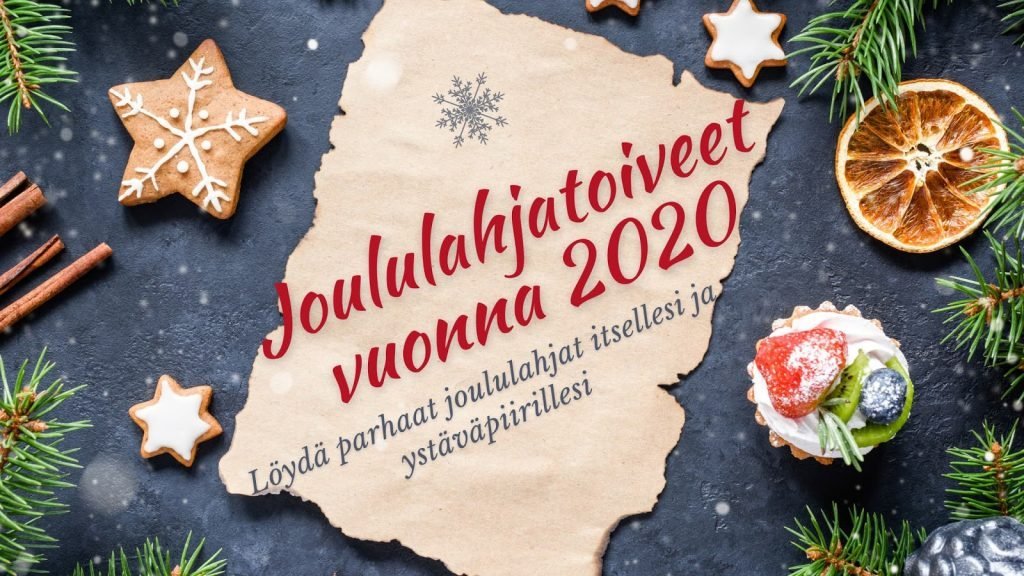 Joululahjojen toivelista 2020