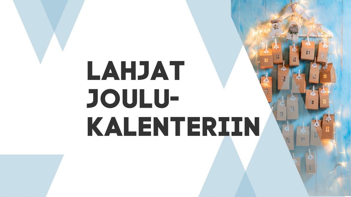 10 Joulukalenterilahjaideaa ja muuta vuodeksi 2020