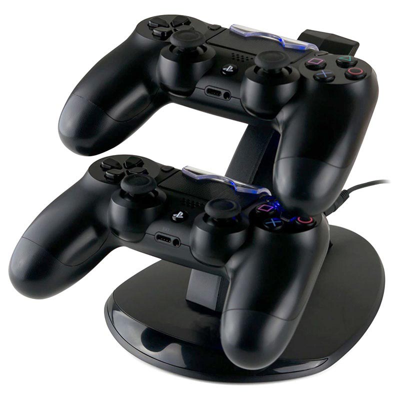 Kaksoislatausasema PlayStation 4 -peliohjaimille