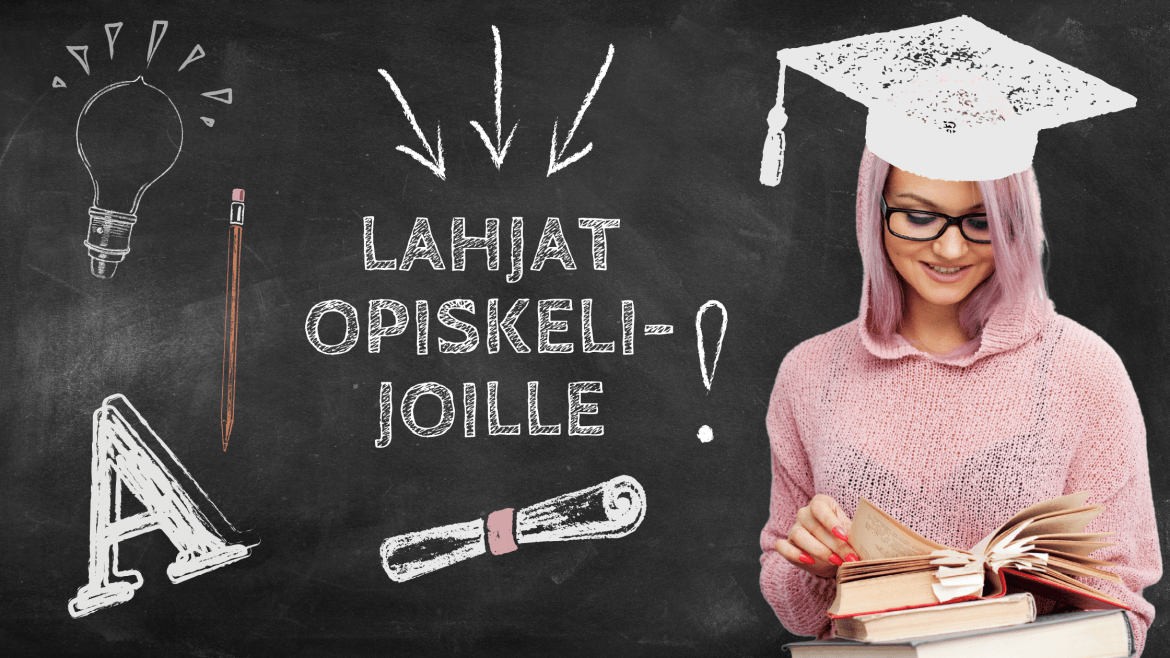 15 Lahjaa opiskelijoille opiskelijaelämän nostattamiseksi ja parantamiseksi