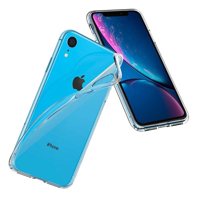 Spigen Liquid Crystal kuori iPhone XR: lle Läpinäkyvä iPhone XR -kuori Spigeniltä