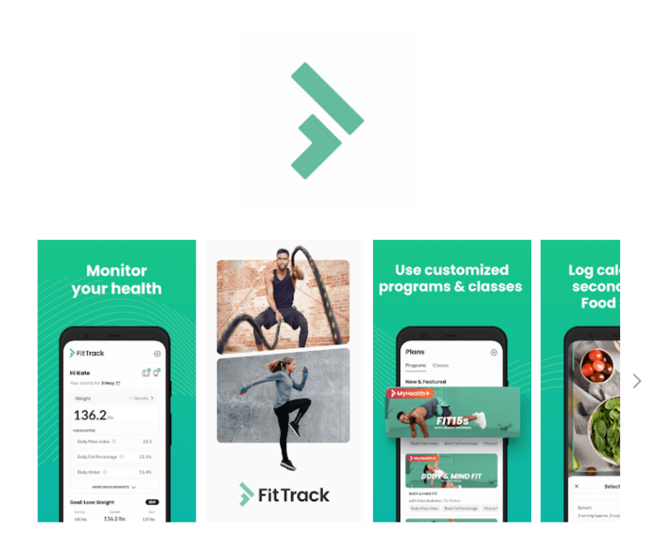 FitTrack Fitness-sovellus