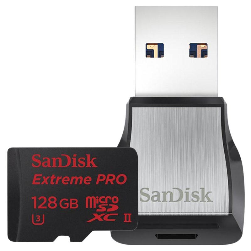 SanDisk Extreme Pro kort med muistikortti