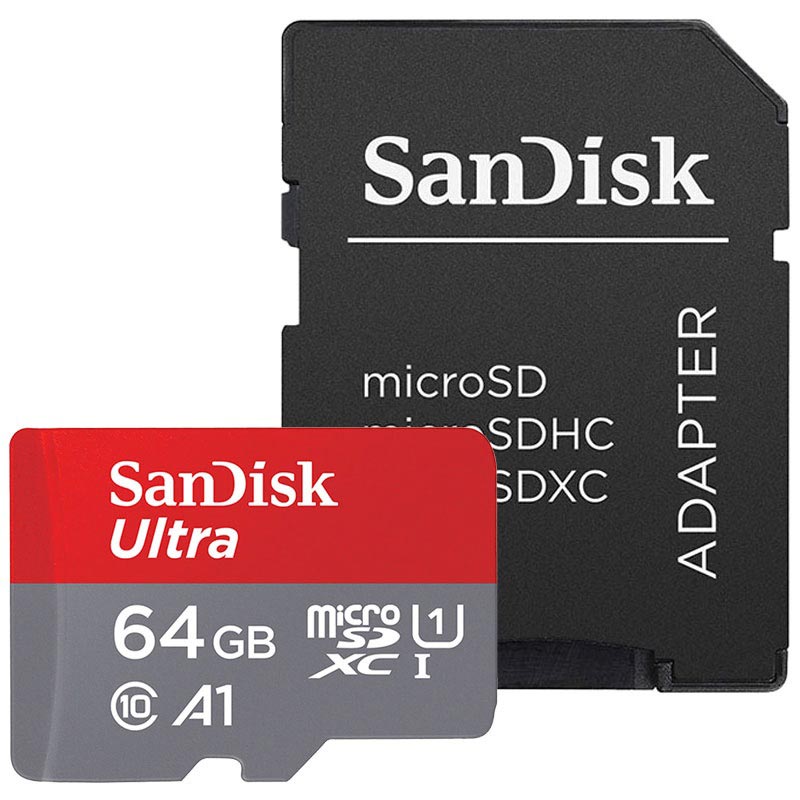 SanDisk Ultra MicroSDXC 64Gt muistikortti