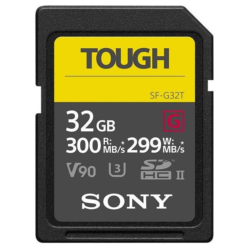 Sony Tough Series SD kortti