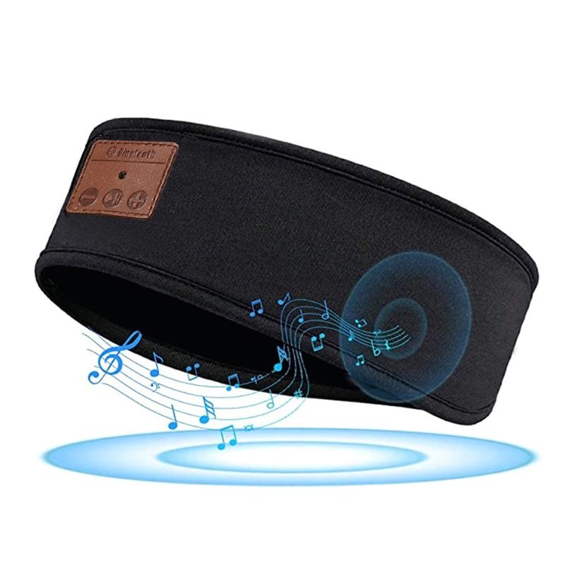 Wireless headband with microphone