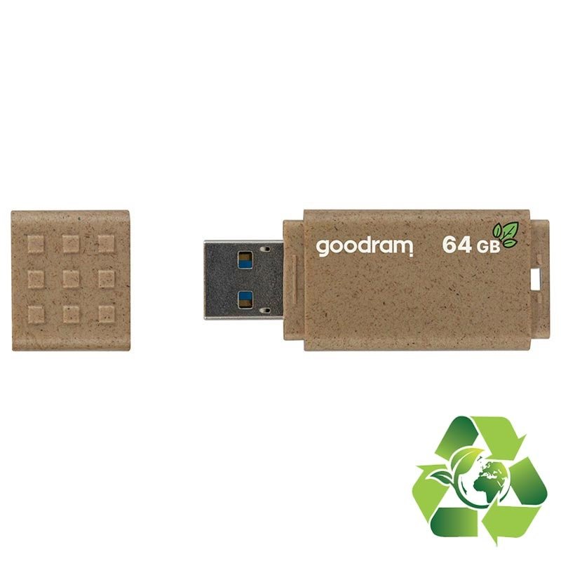 Ympäristöystävällinen USB muistitikku Goodramilta