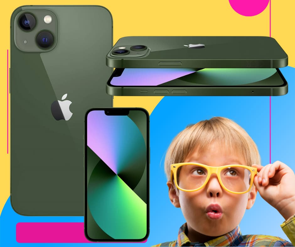 Apple iPhone 13 älypuhelin iPhone 13 lapsille