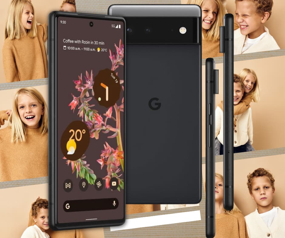 Google Pixel 6 puhelin Google Pixel 6 lapsille