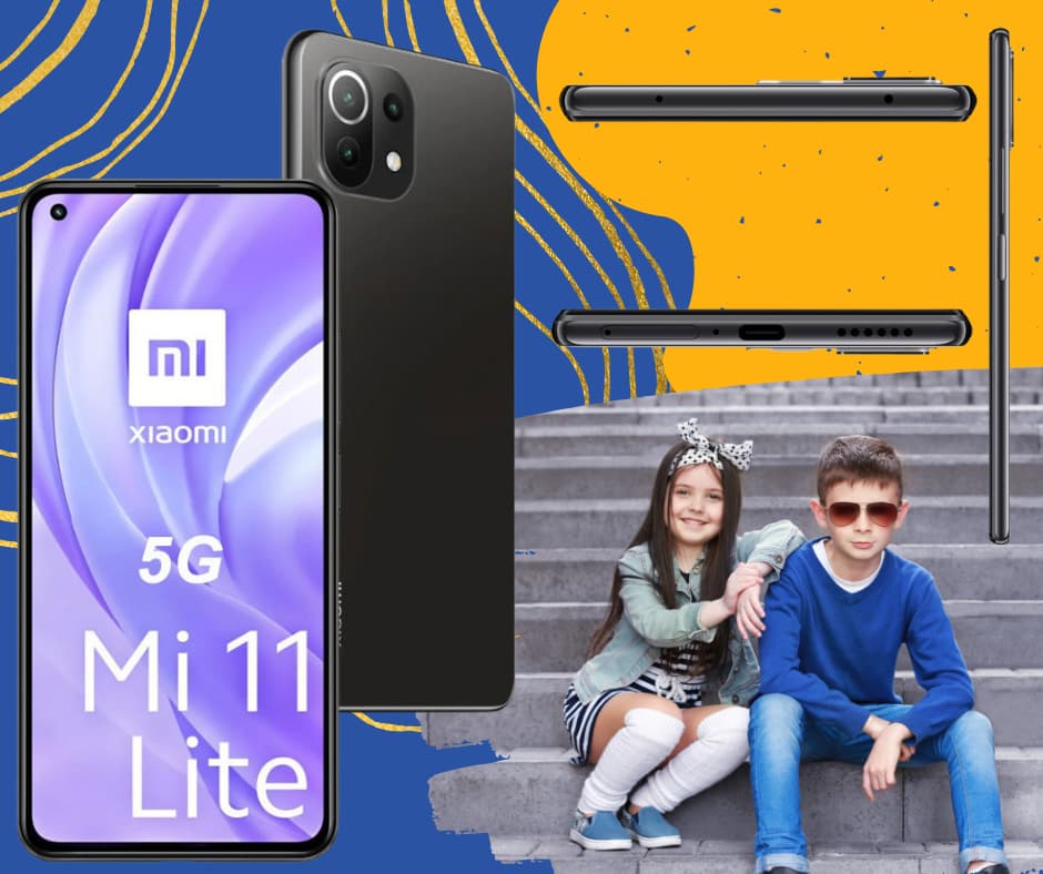 Xiaomi Mi 11 Lite 5G puhelin lapsille Xiaomi Mi 11 Lite 5G ja lapset
