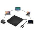005 Ulkoinen USB-C/USB-optinen asema SD/TF-kortinlukijalla - CD/DVD-toisto ja poltto