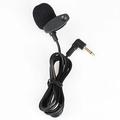 1.5m kaksikapselinen Clip-On Lavalier-mikrofoni