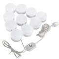 10-LED-valoketju peilille / USB-meikkipeilin valo