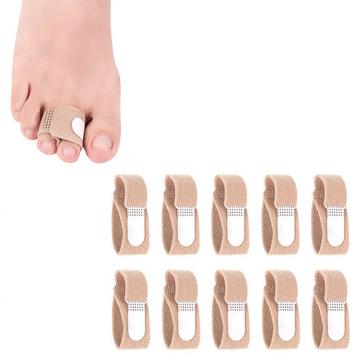 10-pack Nylon varpaiden ja sormien suoristuslenkit - koko M