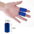 10 kpl. Elastic Nylon sormisuojat urheiluun - Musta
