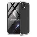 GKK Irrotettava Xiaomi Mi 11 Lite 5G Suojakuori - Hopea / Musta