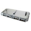 PC USB-4-portti Hub - Slim