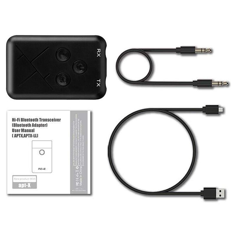 2 in 1 Bluetooth Lähetin Vastaanotin Langaton 3.5mm Audio 2 in 1 Bluetooth Lähetin Vastaanotin Langaton 3.5mm Audio