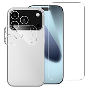 iPhone 18 Pro Max 2-in-1 Sarja Karkaistu Lasi Panssarilasi ja Kameran Linssi