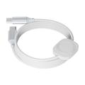 2-in-1 USB-C-latauskaapeli langattomalla magneettilaturilla Apple Watchille - 1.2m, 100W - Valkoinen