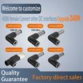 240W virtasovitin DELLille , DC 4.5x0.6mm naaras DC 7.4x5.0mm uros kannettavan tietokoneen virtamuuntimen pistoke