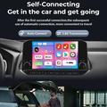 3-in-1 auton älylaatikko / Langaton CarPlay ja Android Auto näytön peilauksella
