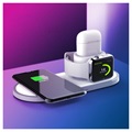 3-1:ssä Langaton Latausasema - iPhone, Apple Watch, AirPods