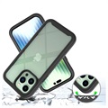 360 Suojaussarja iPhone 14 Pro Max Kotelo - Musta / Selkeä