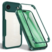 iPhone Air 360 Suojaussarja Kotelo - Vert / Selkeä