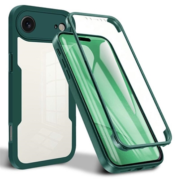 iPhone 17 Air 360 Suojaussarja Kotelo - Vert / Selkeä
