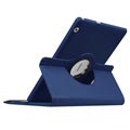 Huawei MediaPad T3 10 Pyörivä Suojakotelo - Tummansininen