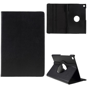 Samsung Galaxy Tab S6 Lite 360 Pyörivä Folio-kotelo - Musta