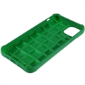 iPhone 11 Pro 3D-Kuution Suunnittelu Silikonikotelo - Vihreä