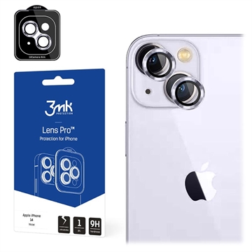 3MK Lens Protection Pro iPhone 14 Kameran Suoja - Violetti