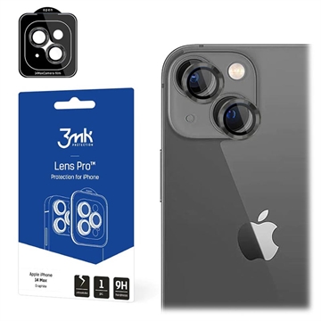 3MK Lens Protection Pro iPhone 14 Plus Kameran Suoja - Grafiitinharmaa