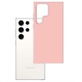 Samsung Galaxy S23 Ultra 5G 3MK Matt TPU Suojakuori - Pinkki
