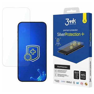 3MK SilverProtection+ iPhone 14/14 Pro Antimikrobinen Panssarilasi - Kirkas