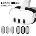 Meta Quest 3 VR Headset HD Karkaistu Lasi Linssin Suojakalvo - Hopea - 3 Kpl.