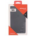 3Sixt NeoWallet 2-in-1 iPhone XS Max Nahkainen Lompakkokotelo - Musta