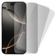 iPhone 16 Pro Max Panssarilasi Suojaussetti - 6 Kpl. - Läpinäkyvä