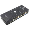 4-Porttinen VGA/USB 2.0 KVM-Kytkin - FullHD