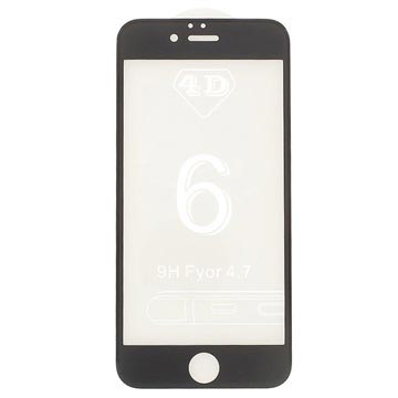 iPhone 6/6S 4D Full Size Tempered Glass Screen Protector