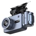 4K Dual-Lens WiFi Dash Cam, jossa on yökuvaus ja 360 kääntyvä objektiivi