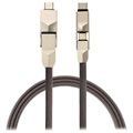 4smarts ComboCord 6-in-1 Cable - Lightning, MicroUSB, Type-C