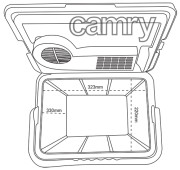 Camry CR 8065 Kannettava jäähdytin 21L