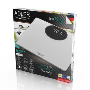 Adler AD 8175 Kylpyhuoneen vaaka - LED-näyttö