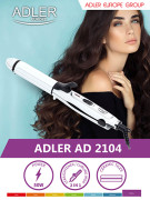Adler AD 2104 Hiusten suoristusrauta 2 in 1 - keraaminen