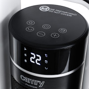 Camry CR 7745 Keraaminen tuuletin Lämpötorni LCD + Kaukosäädin + Ajastin