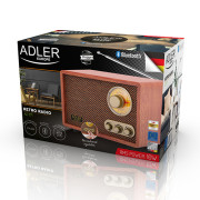 Adler AD 1171 Retro-radio Bluetoothilla