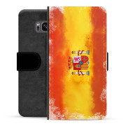 Samsung Galaxy S8+ Premium Lompakkokotelo - Espanjan lippu
